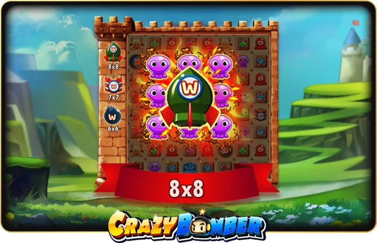 ฟีเจอร์ WILD ระเบิดนิวเคลียร์ CRAZYBOMBER