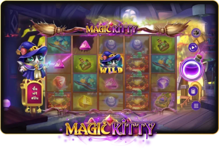 เรื่องราวรูปแบบของตัวเกม MAGIC KITTY