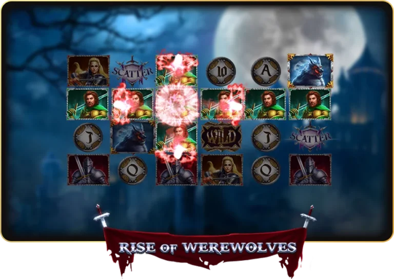 เครื่องหมาย พระจันทร์สีเลือด RISEOFWEREWOLVES