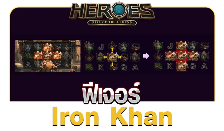 ฟีเจอร์ Iron Khan HERO ES